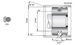 Поршневое уплотнение GER - промснаб спб
