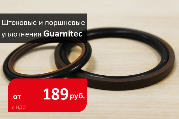 Гидравлические уплотнения из Италии Guarnitec в Промснаб СПб