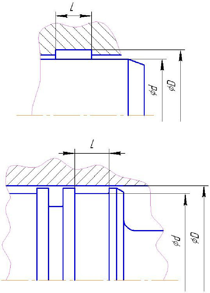 схема опорно-направляющие кольца afi-afe - промснаб спб