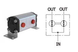 Принцип работы делителя потока