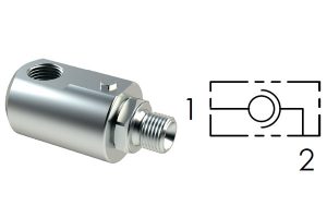 Муфта GG90 – 90 градусов (Гидравлические шарнирные соединения 90° GG90)