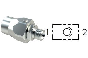 Муфта GGIL – прямая (Гидравлические муфты поворотные встроенные GGIL) - Промснаб СПб