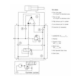 схема системы усиления M-HC-011 — Minibooster