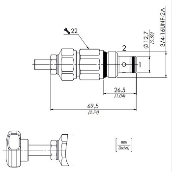 схема предохранительного клапана — VMD10 Oleoweb