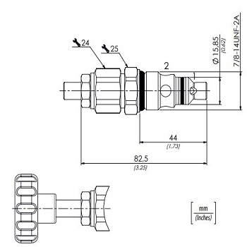 схема предохранительного клапана — VMD8 Oleoweb